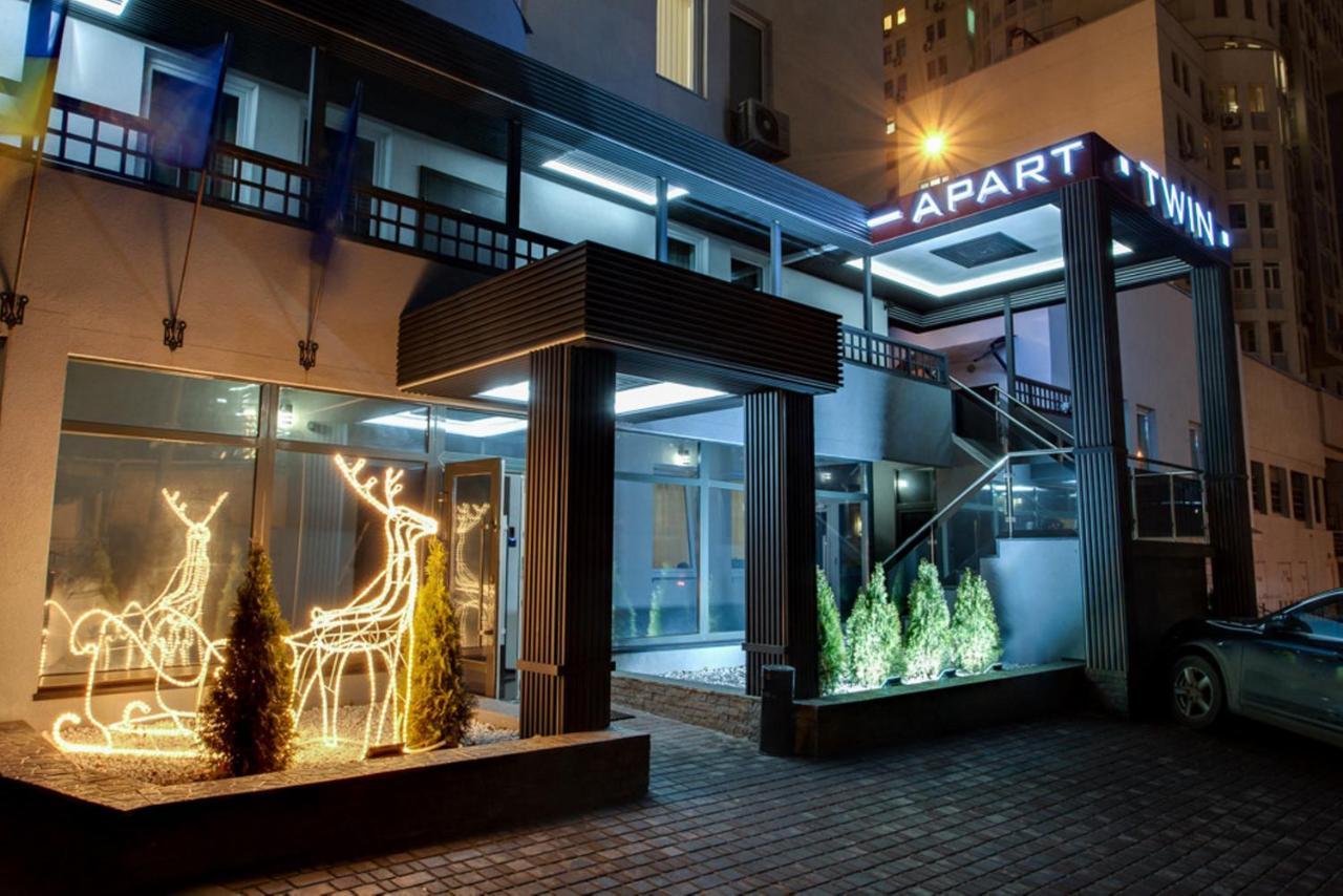 Twin Apart Hotel Kiew Exterior foto