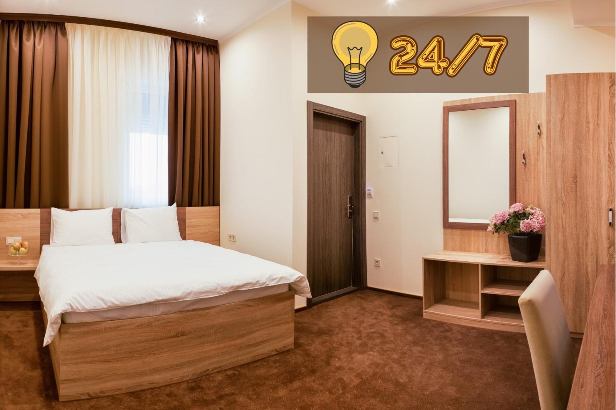 Twin Apart Hotel Kiew Exterior foto