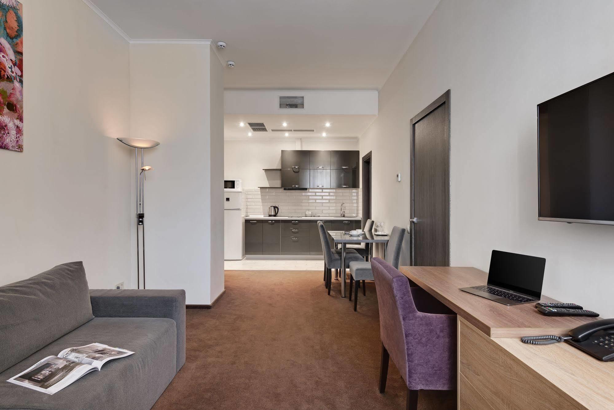 Twin Apart Hotel Kiew Exterior foto